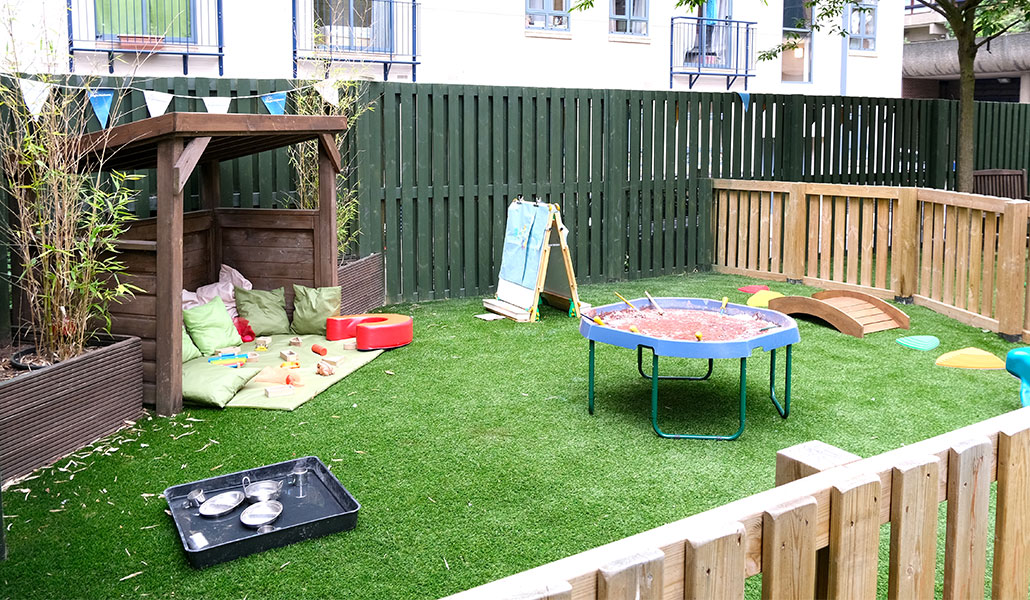 City Child Nursery and Preschool - garden area