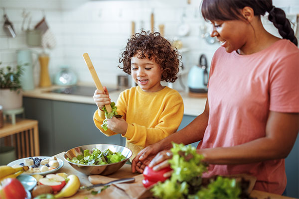 Exploring New Foods at Nursery