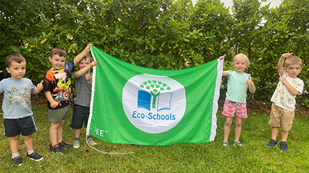 Hampshire Nursery awarded Green Flag second year running 