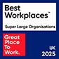 Great Places To Work - Super Large Organisations 2025