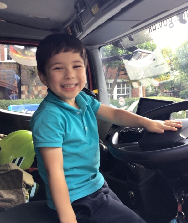 Nursery Children in North London Spend the Day With Local Fire Service