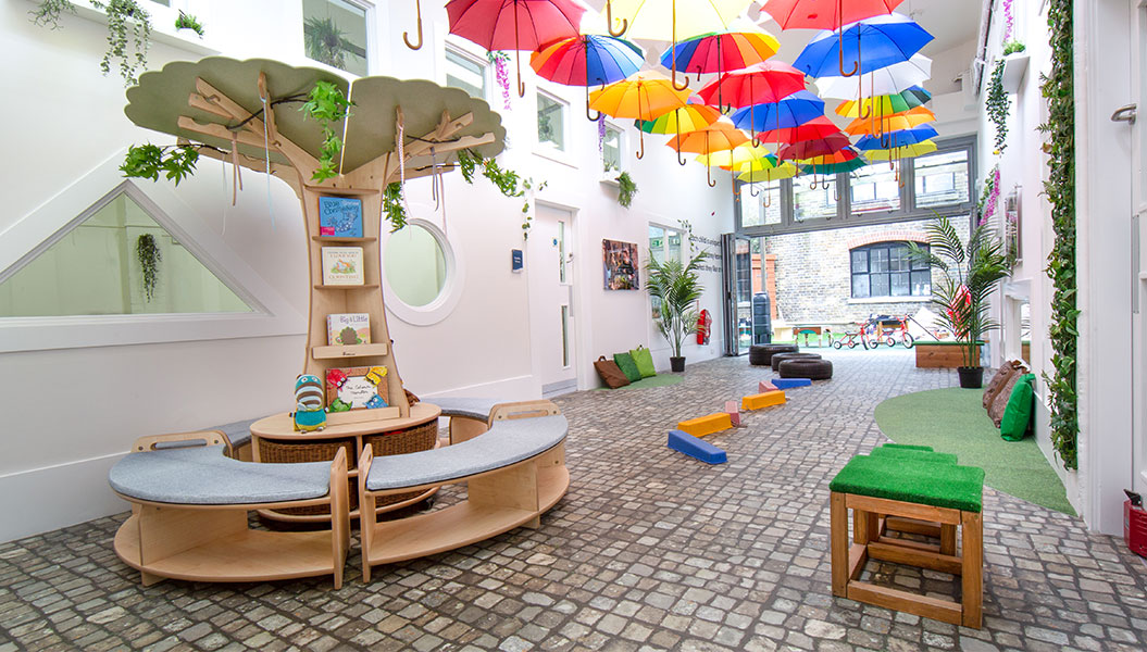 Parsons Green Day Nursery and Preschool Hall to garden