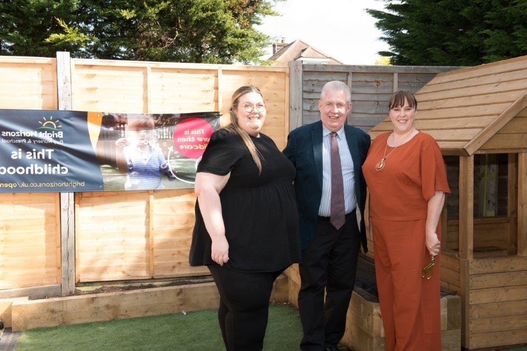 Sussex Nursery Holds a Fun Tea Party To Celebrate Opening of New Garden