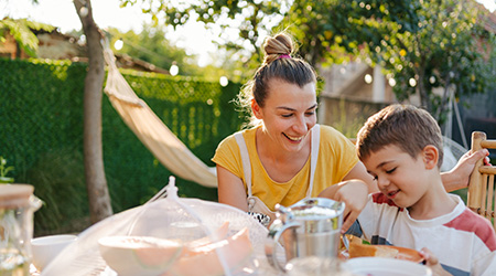 Mother and child wellbeing